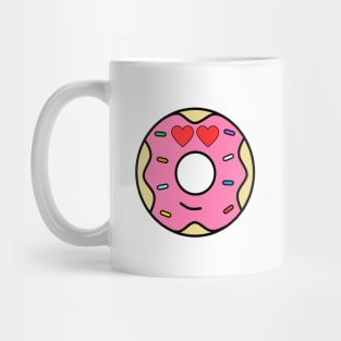 The Pink Valentine Donut Mug